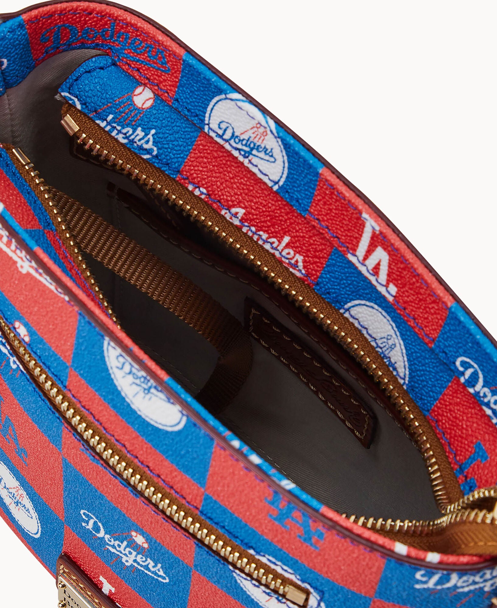 MLB Dodgers Small Zip Crossbody – Dooney & Bourke