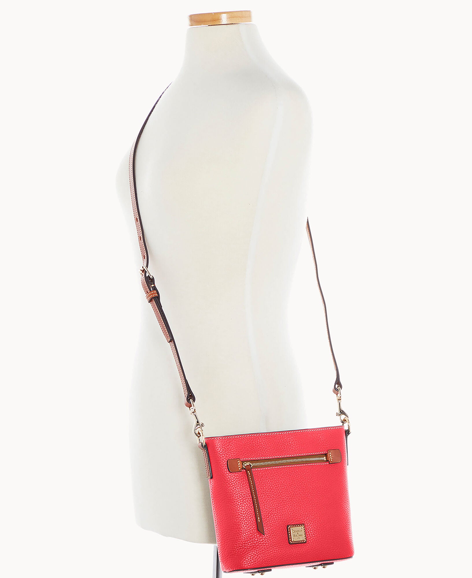 Pebble Grain Small Zip Crossbody – Dooney & Bourke