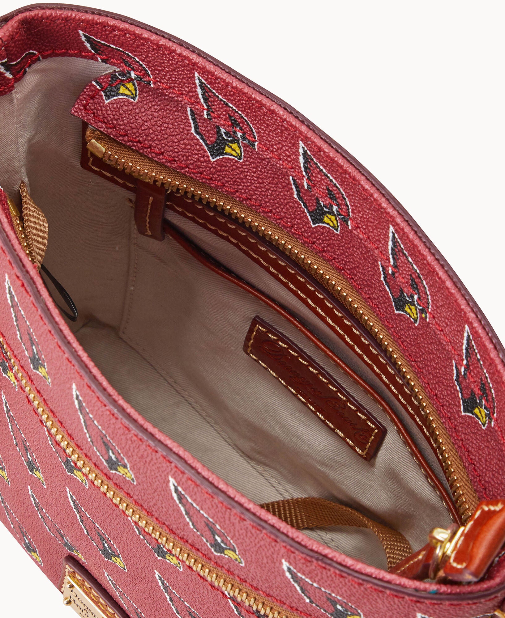 NFL AZ Cardinals Small Zip Crossbody – Dooney & Bourke