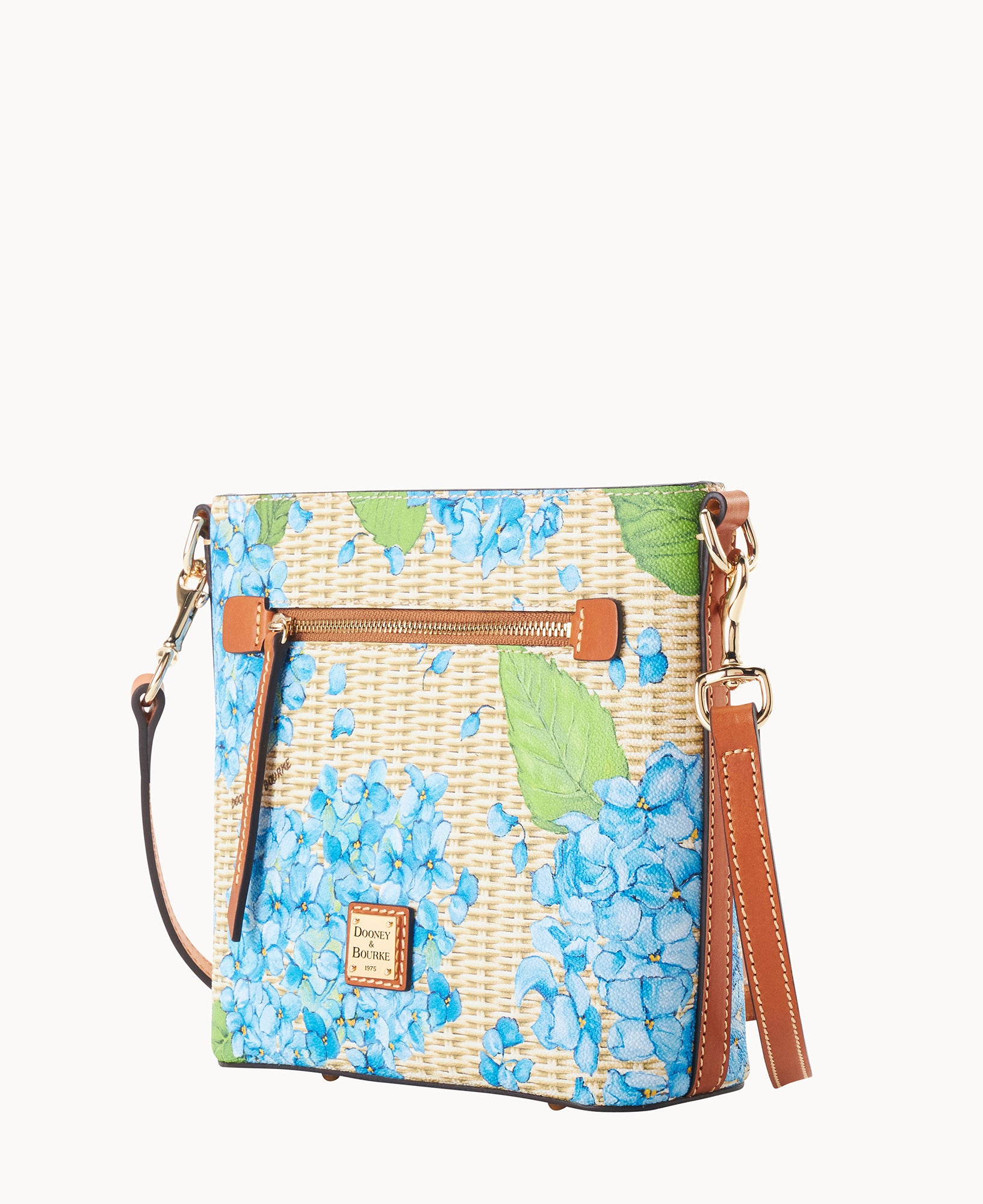 Hydrangea Basketweave Small Zip Crossbody – Dooney & Bourke
