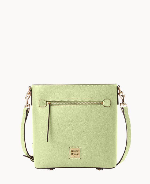 Saffiano Zip Crossbody