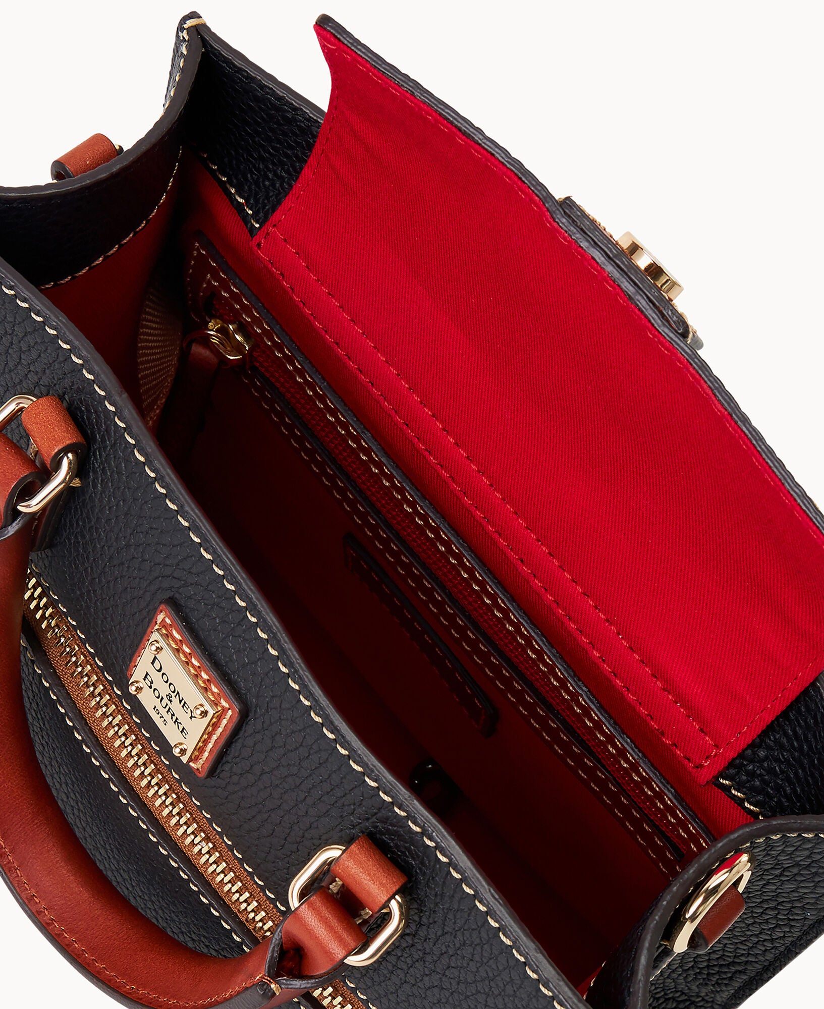 Pebble Grain Mini Zip Janine – Dooney & Bourke