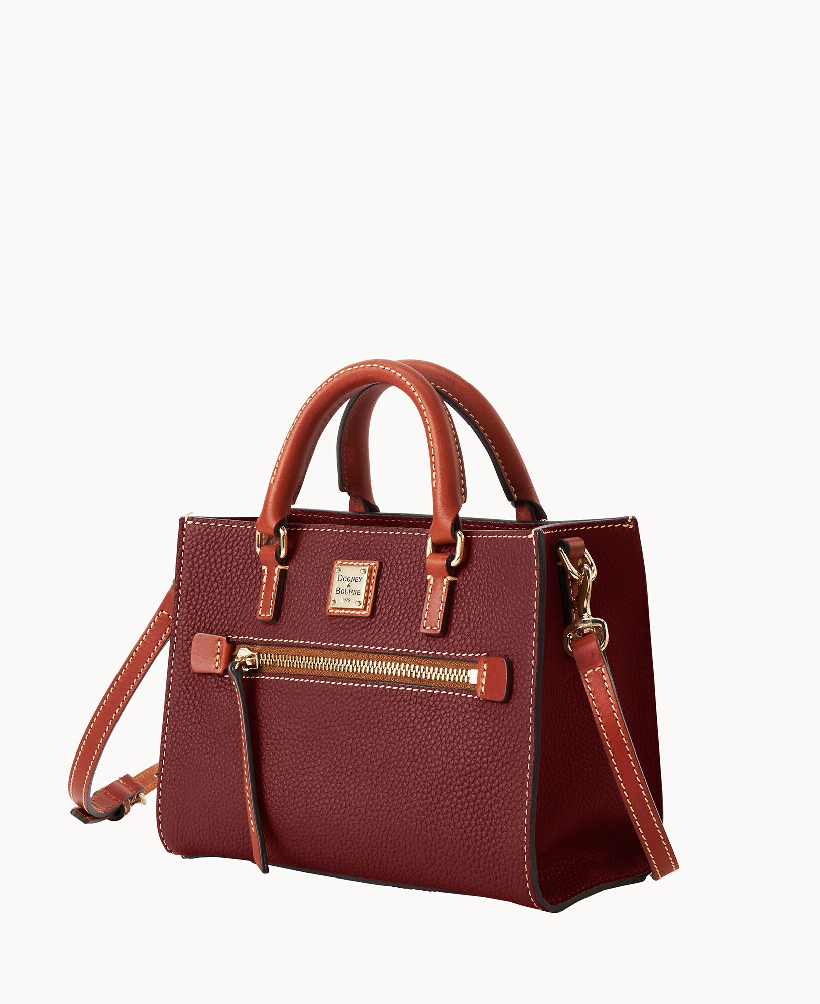 Pebble Grain Mini Zip Janine – Dooney & Bourke