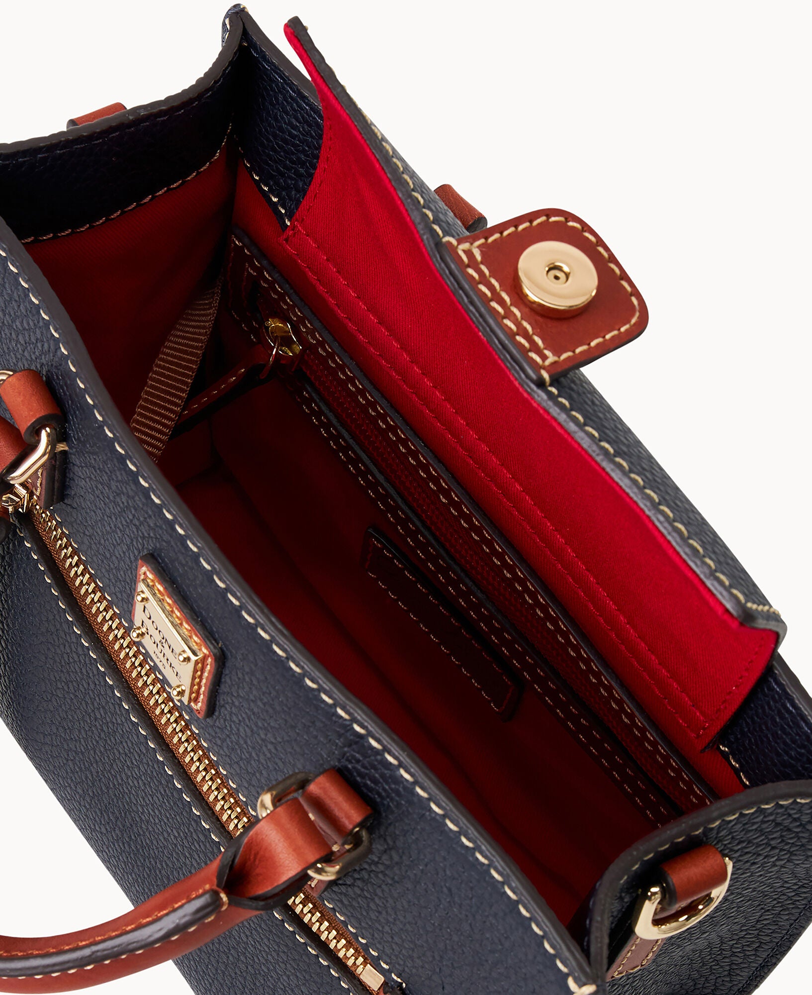 Pebble Grain Mini Zip Janine – Dooney & Bourke