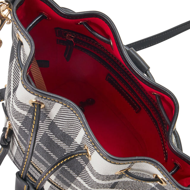 Oxford Small Drawstring Crossbody