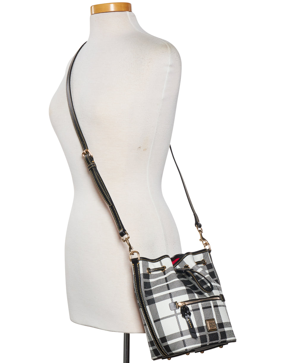Oxford Small Drawstring Crossbody
