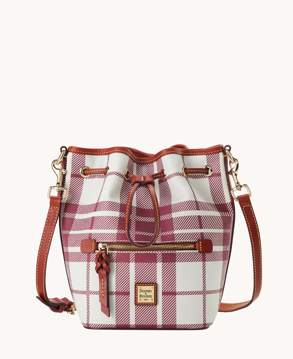 Oxford Small Drawstring Crossbody