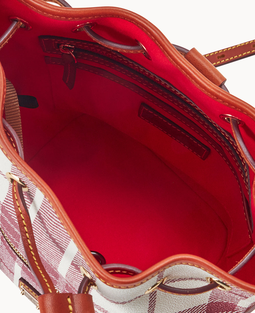 Oxford Small Drawstring Crossbody