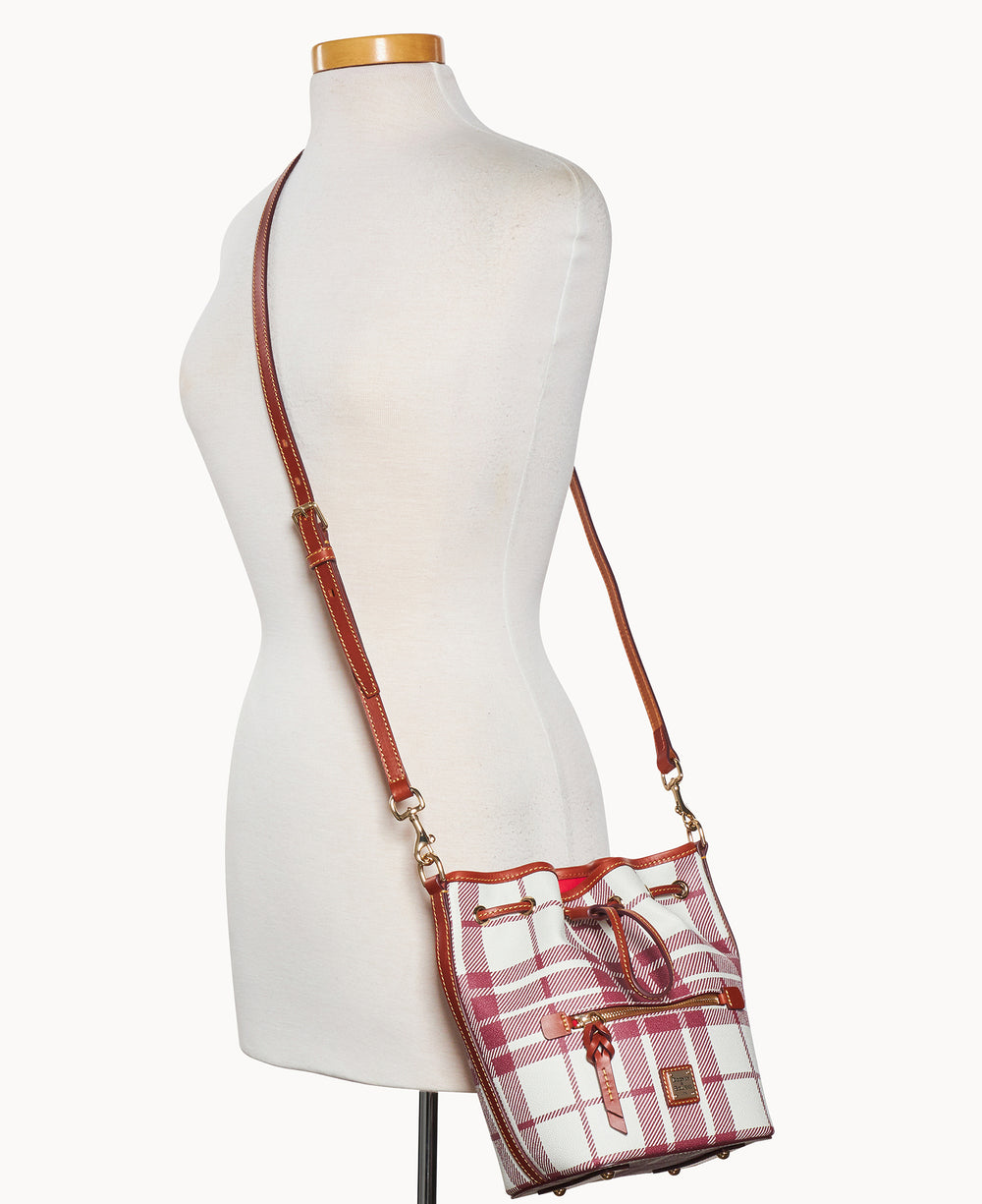 Oxford Small Drawstring Crossbody