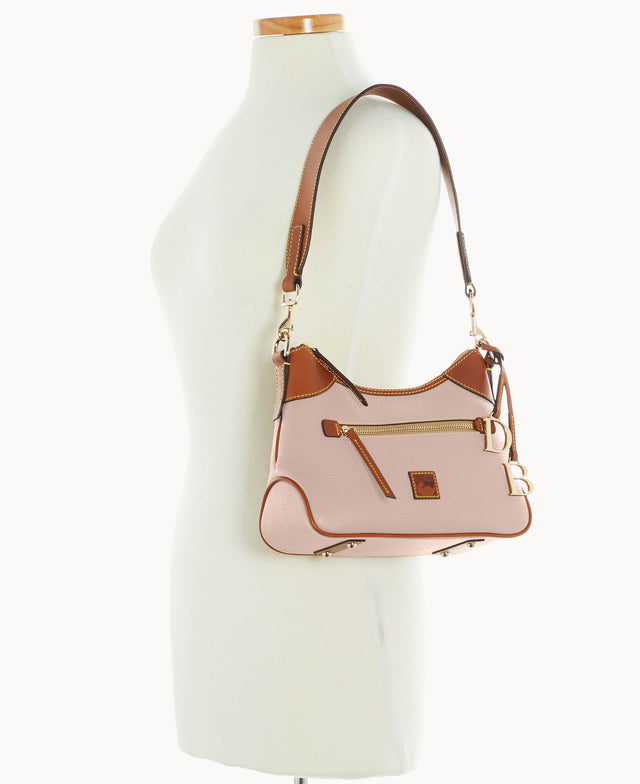 Dooney & Bourke Women's Pebble Grain Crossbody Bag Hobo in Spearmint Dooney & Bourke Women's Pebble Grain Crossbody Bag Hobo in Spearmint