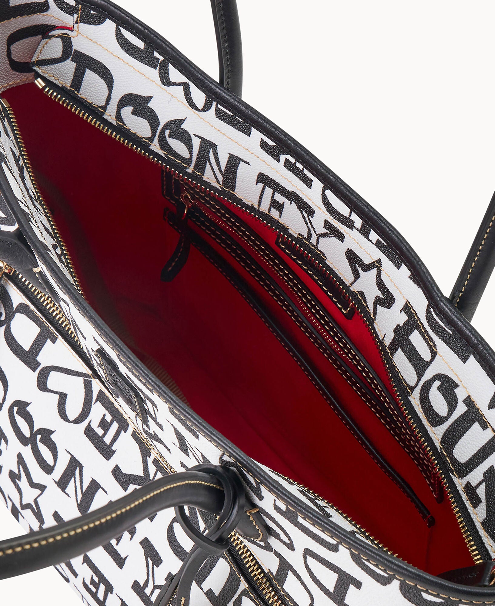 Doodle II Coated Cotton Tote – Dooney & Bourke