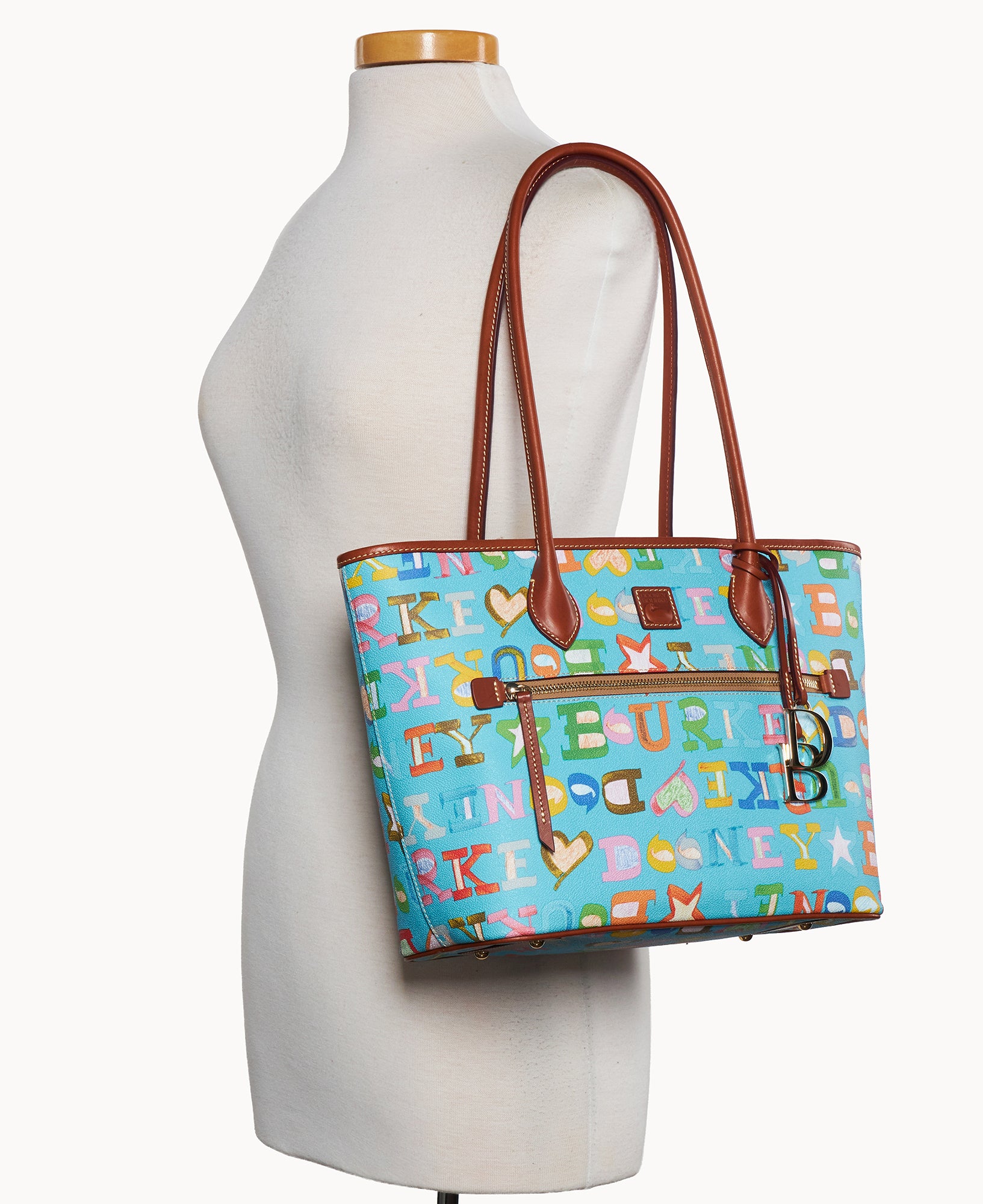 Doodle II Coated Cotton Tote – Dooney & Bourke