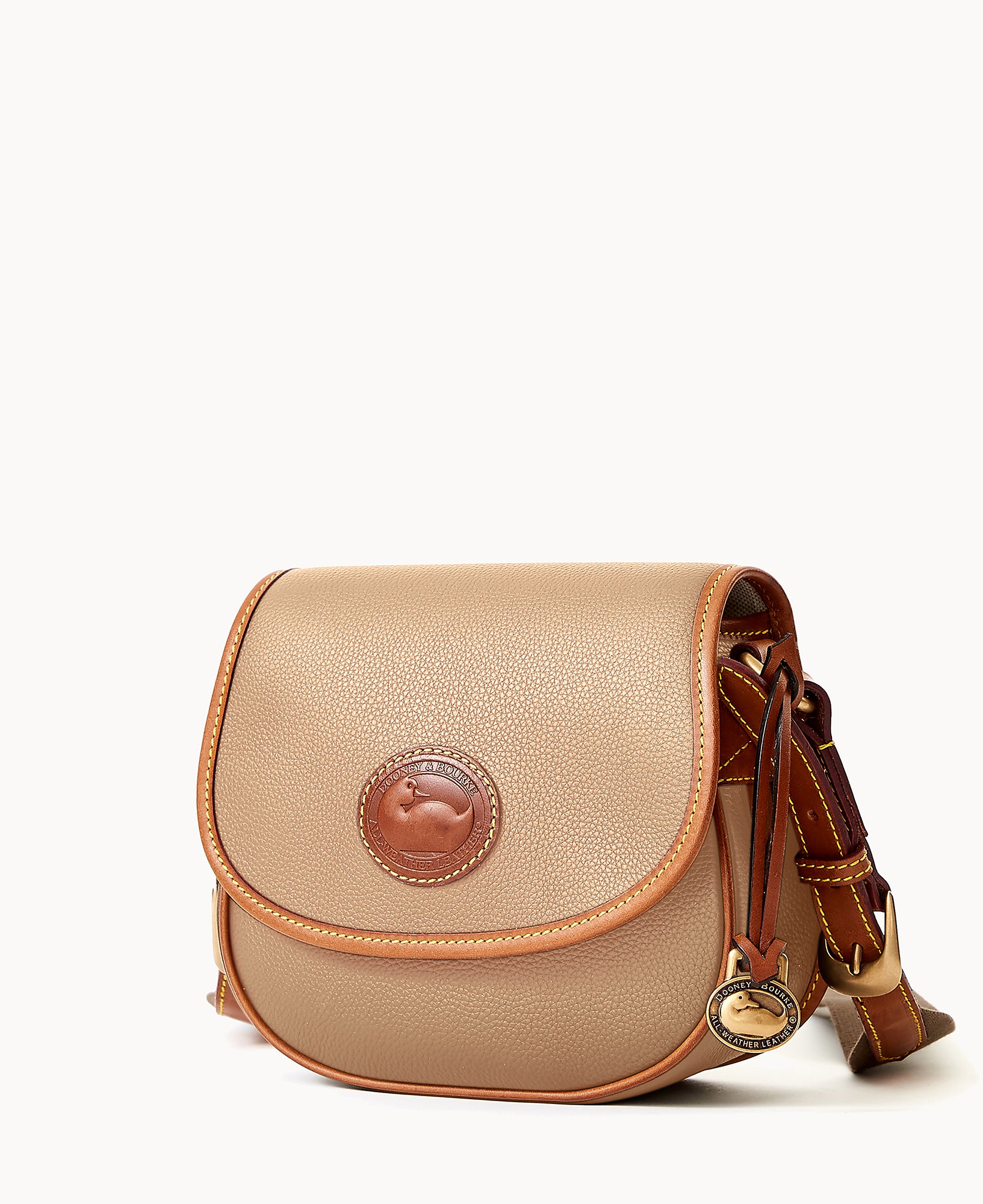 All Weather Leather 3.0 Saddle Crossbody 20 – Dooney & Bourke