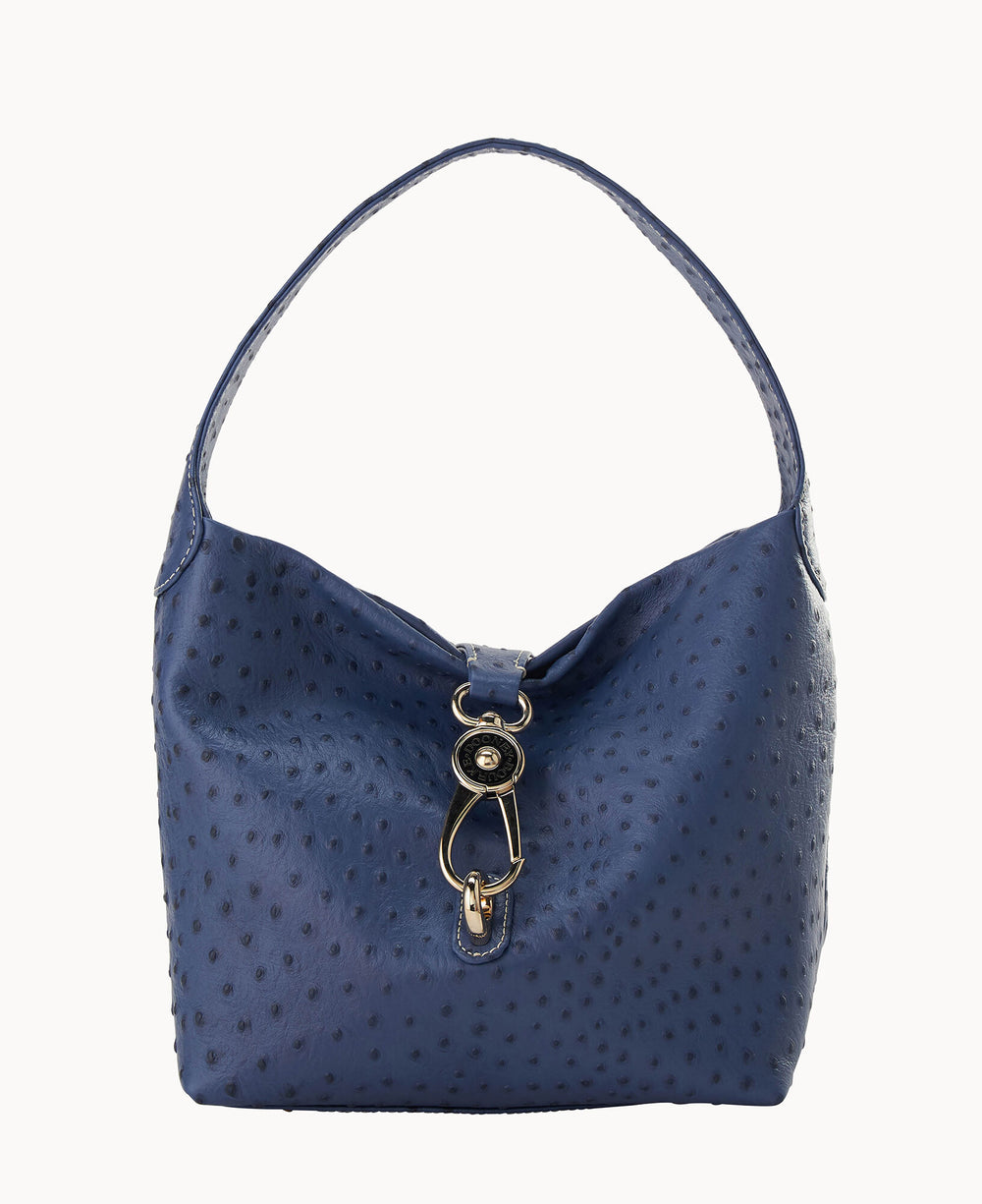 Ostrich Logo Lock Hobo