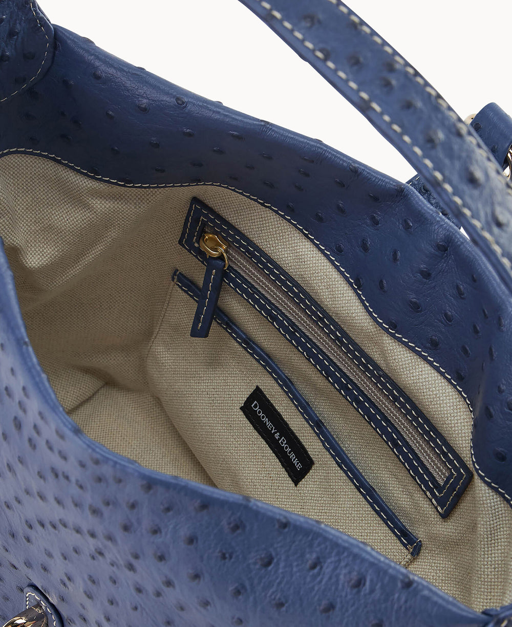 Ostrich Logo Lock Hobo