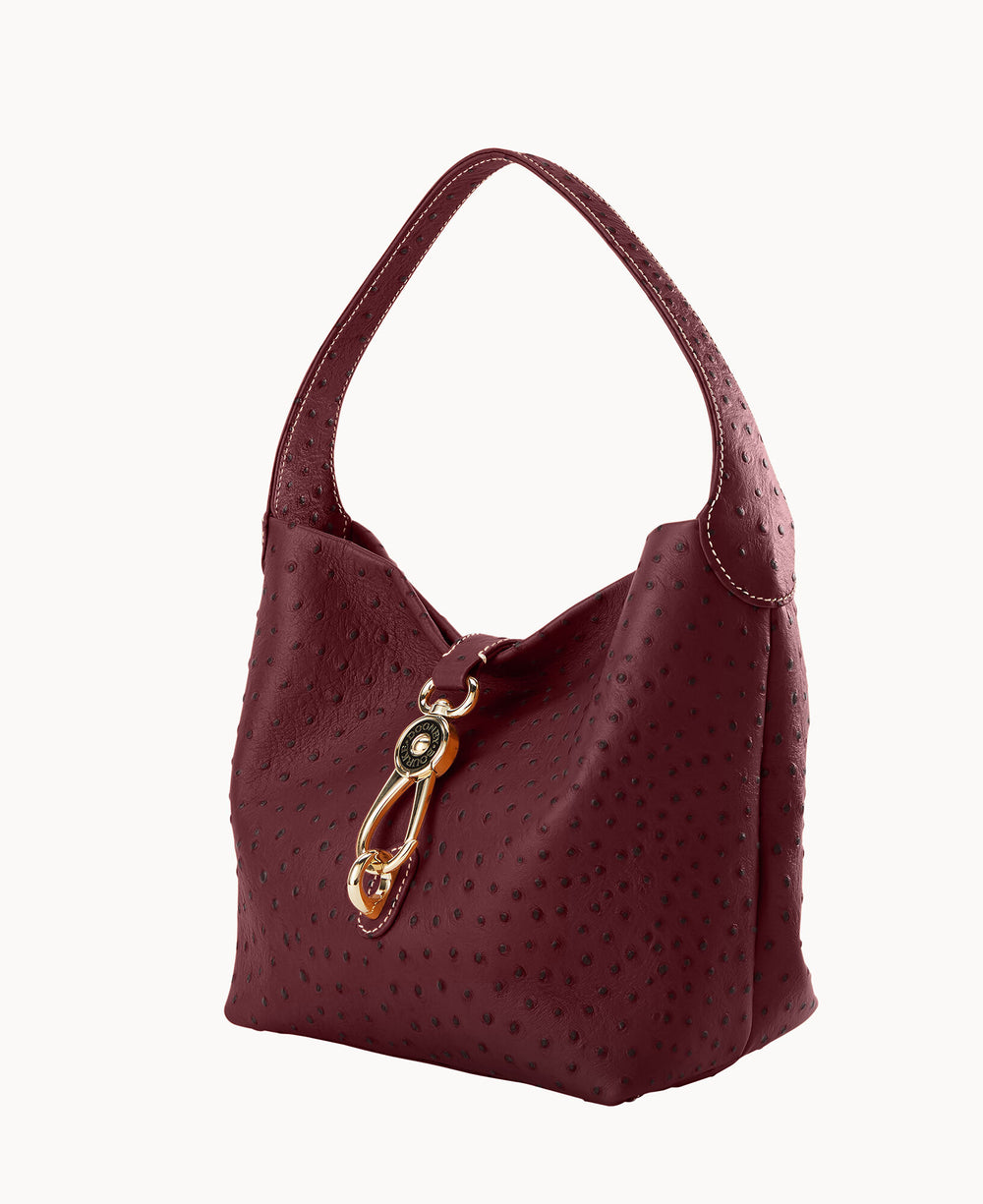 Ostrich Logo Lock Hobo