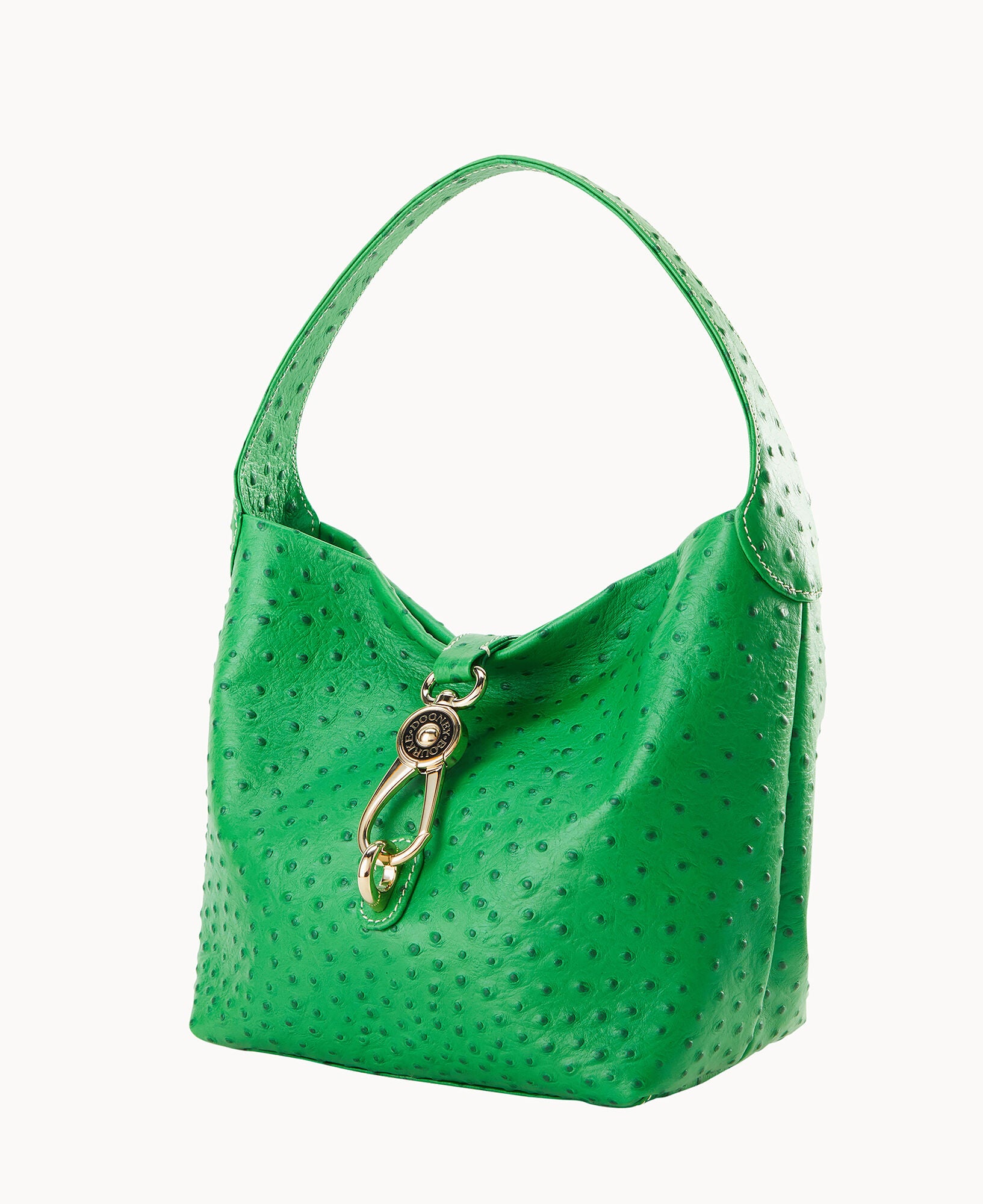 Ostrich Logo Lock Hobo – Dooney & Bourke