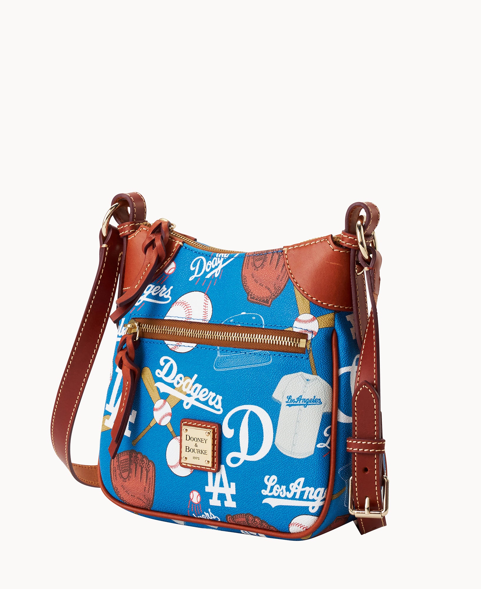 MLB Dodgers Front Zip Crossbody – Dooney & Bourke
