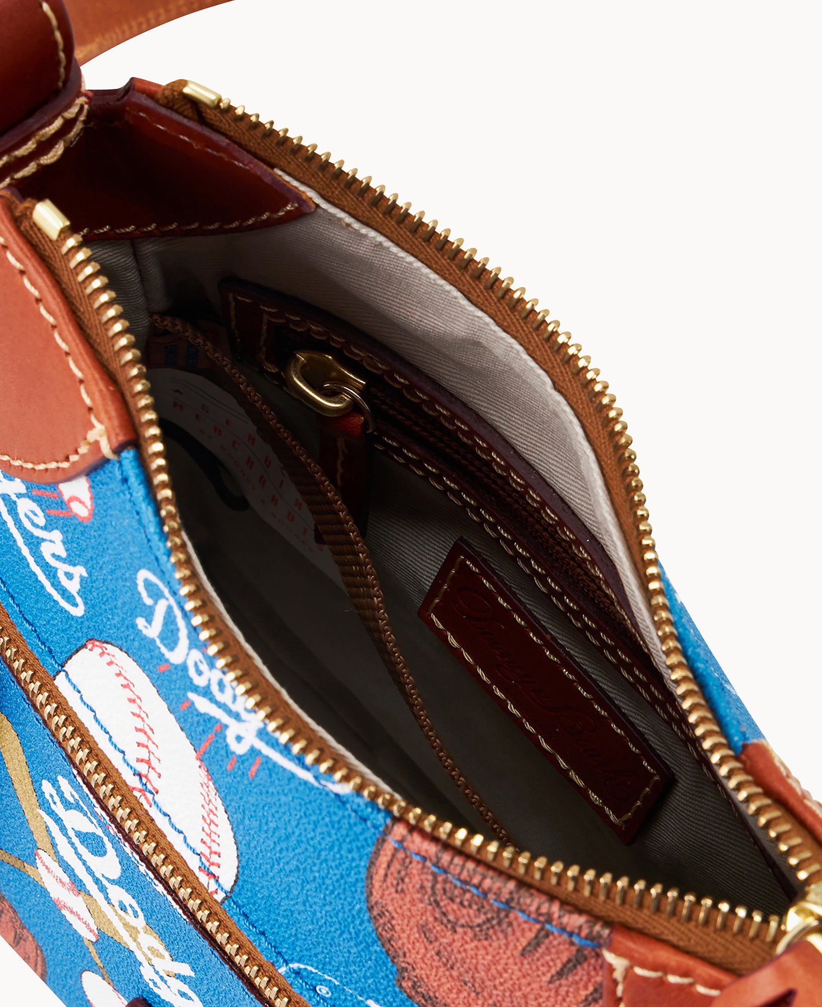 MLB Dodgers Front Zip Crossbody – Dooney & Bourke