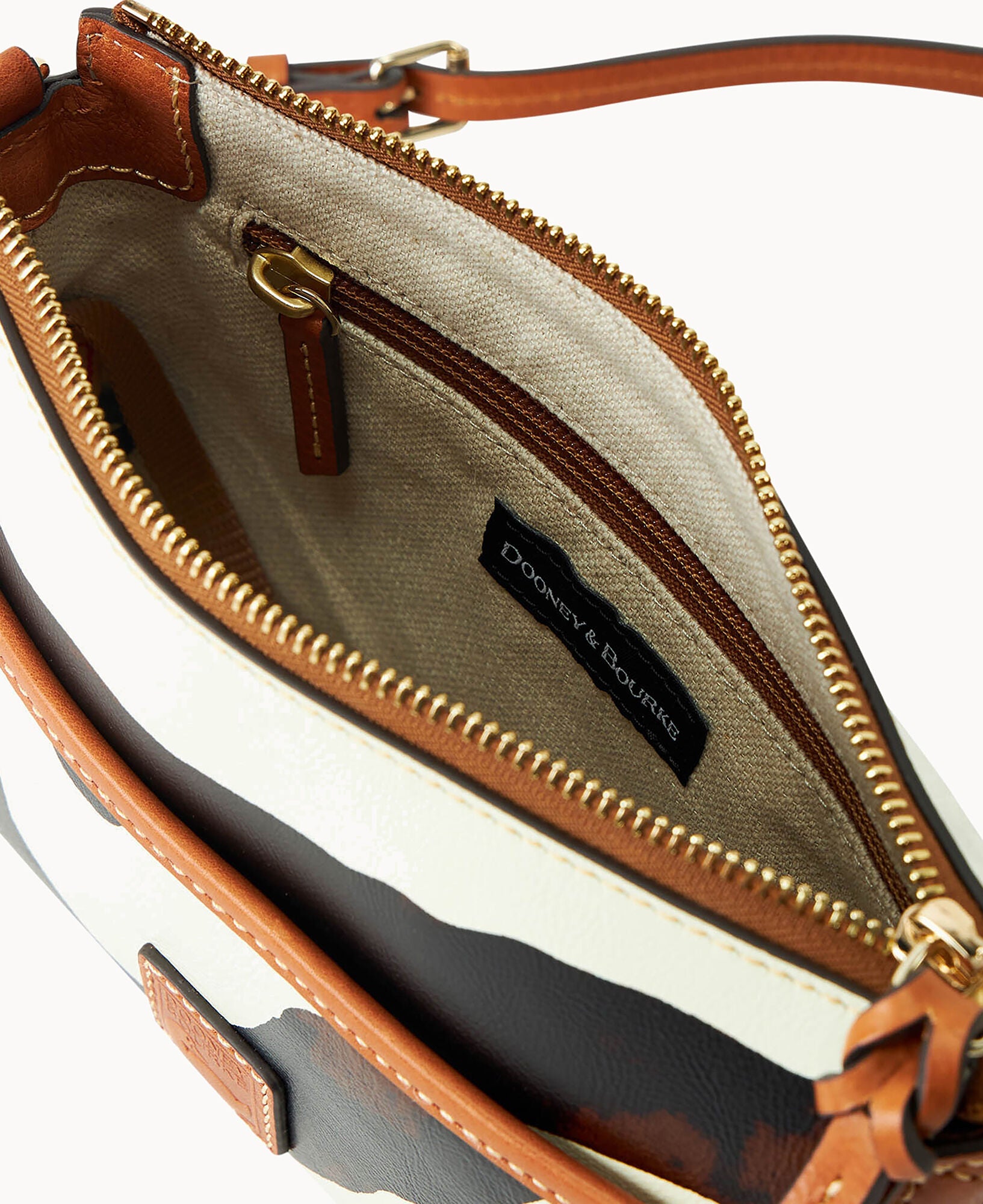 Zebra Leather Katie Crossbody – Dooney & Bourke