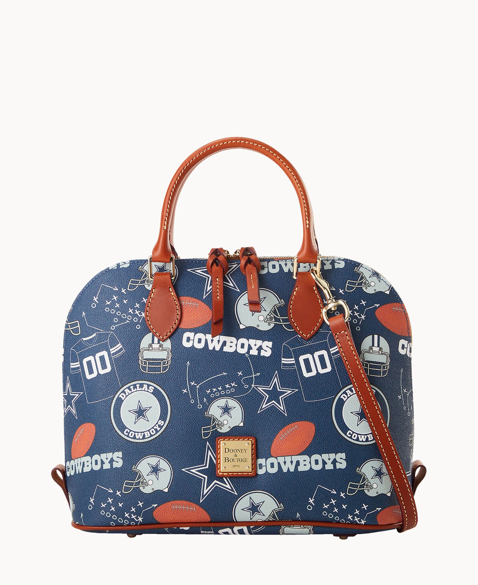 NFL Cowboys Zip Zip Satchel – Dooney & Bourke