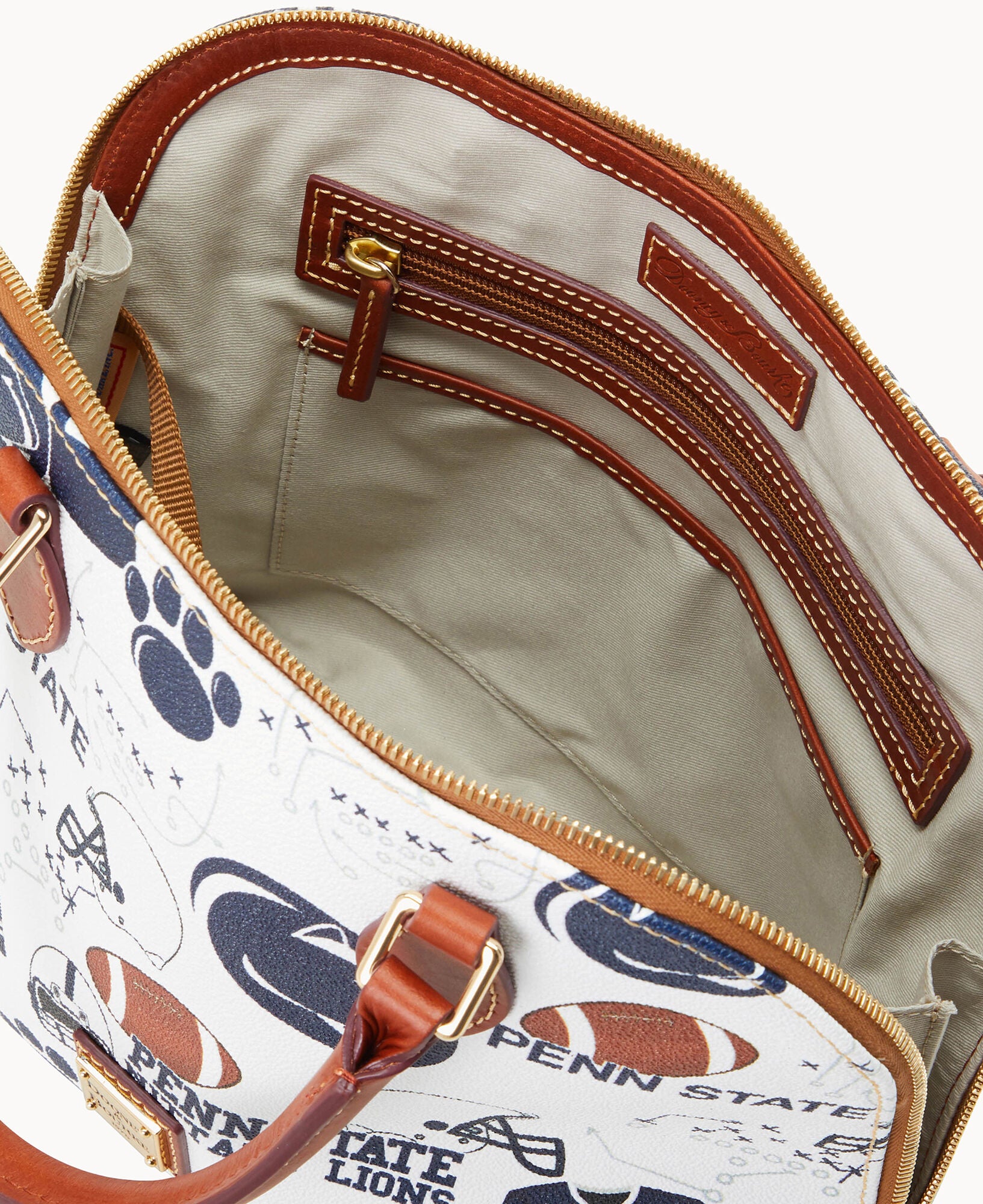 Collegiate Penn State University Zip Zip Satchel – Dooney & Bourke