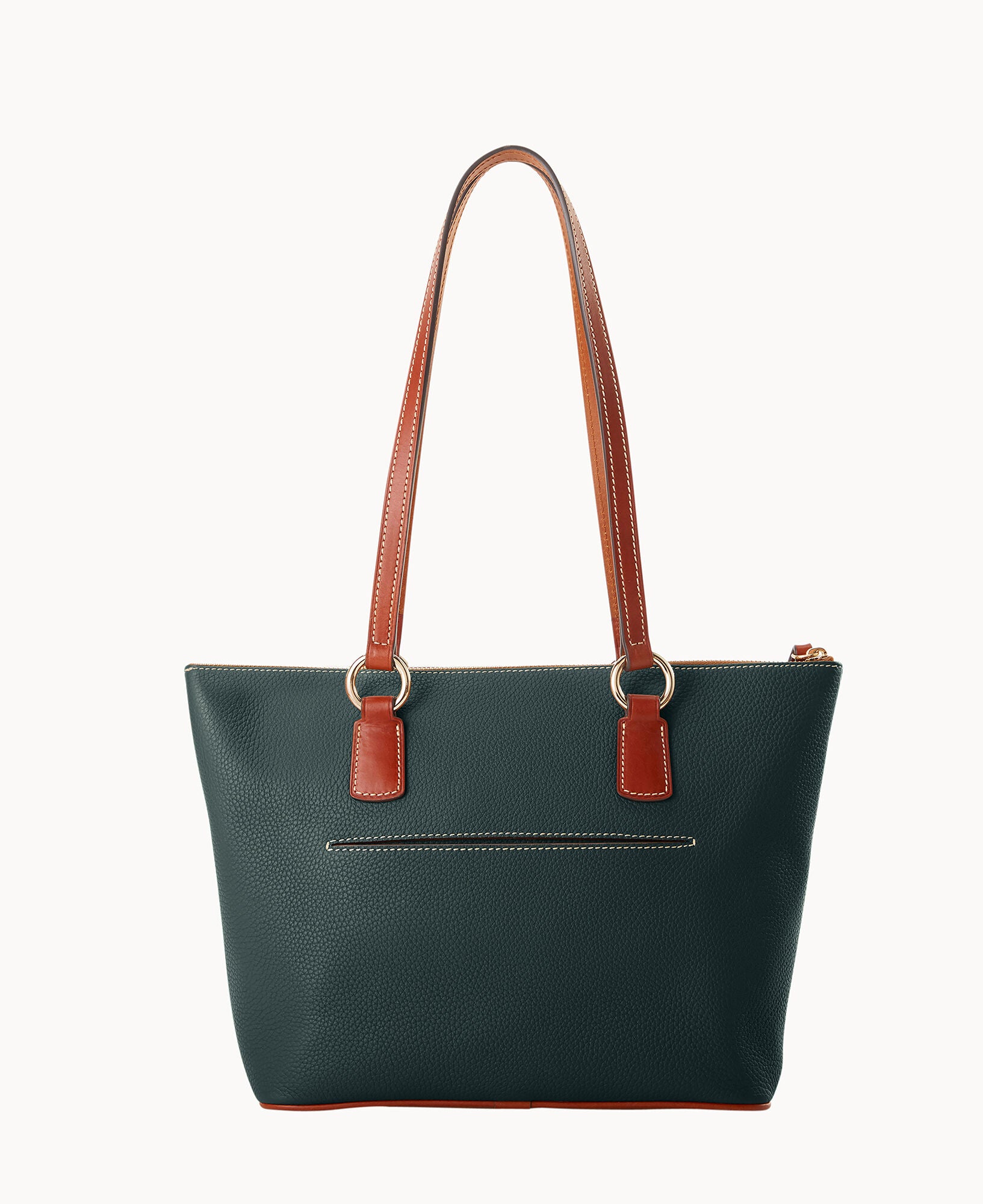 Pebble Grain Small Wren Zip Tote – Dooney & Bourke