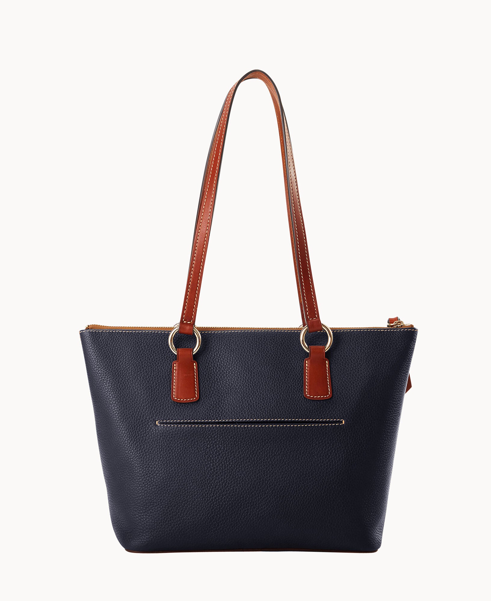 Pebble Grain Small Wren Zip Tote – Dooney & Bourke