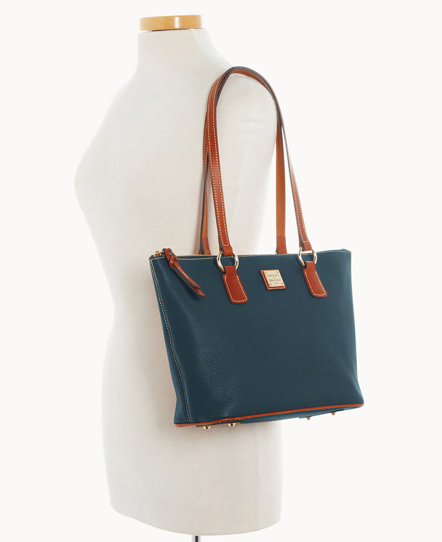 Pebble Grain Small Wren Zip Tote