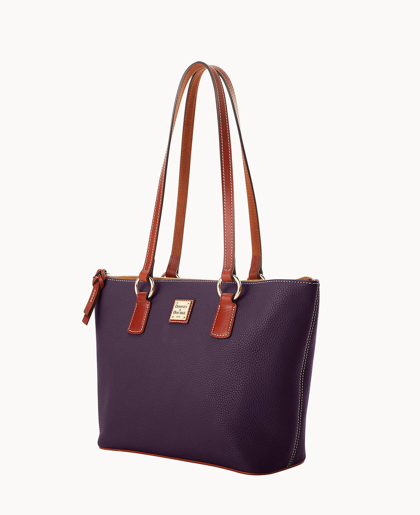 Pebble Grain Small Wren Zip Tote – Dooney & Bourke