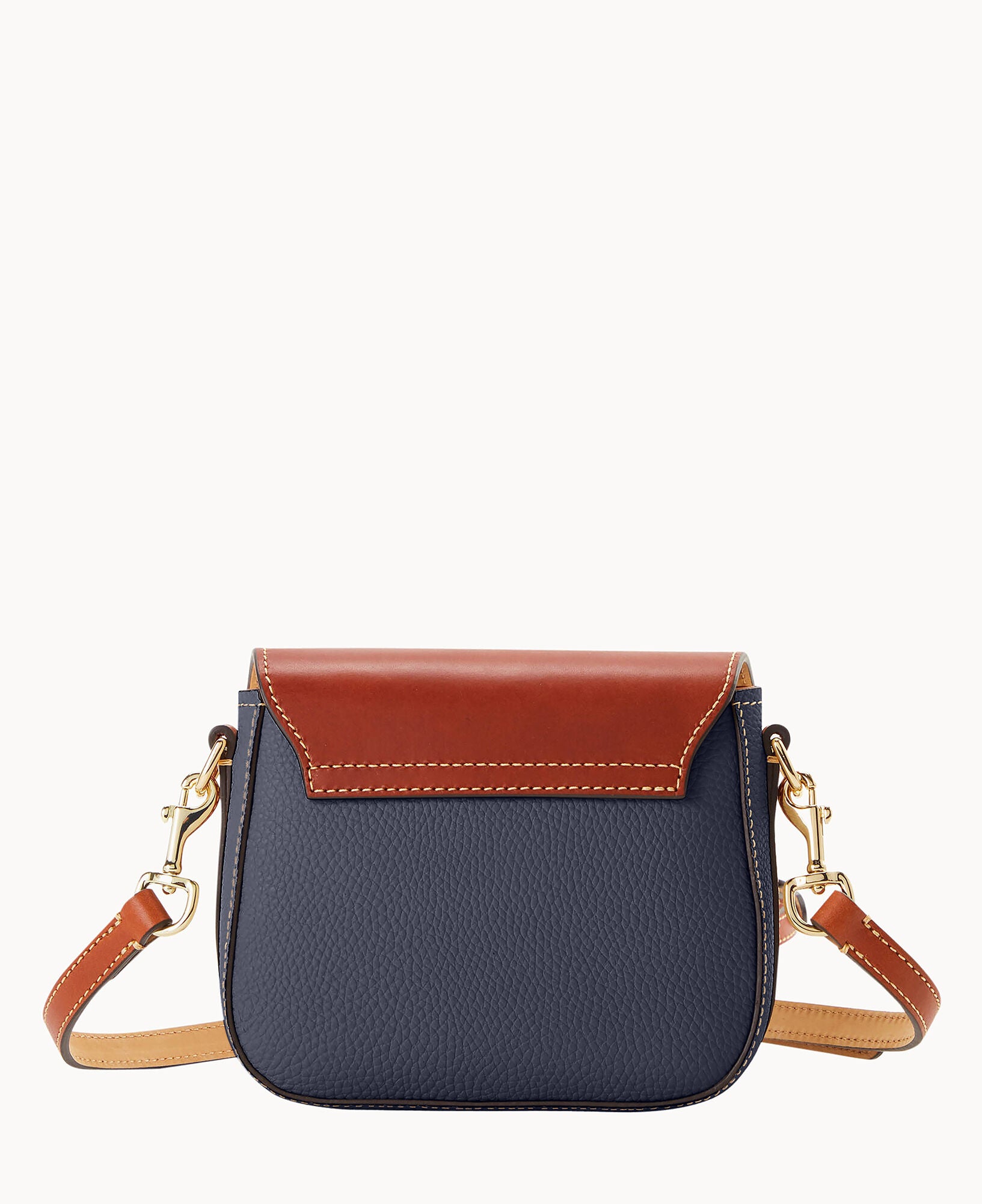 Pebble Turnlock Flap Saddle – Dooney & Bourke