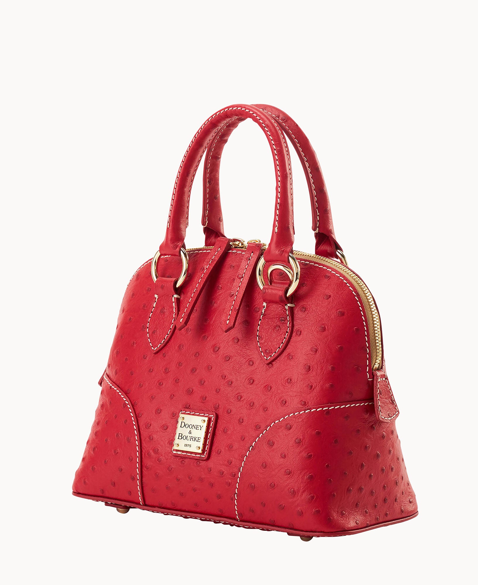 Ostrich Small Satchel – Dooney & Bourke