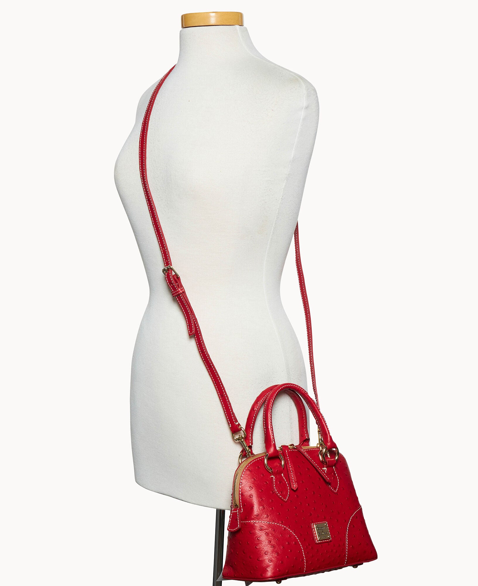 Ostrich Small Satchel – Dooney & Bourke