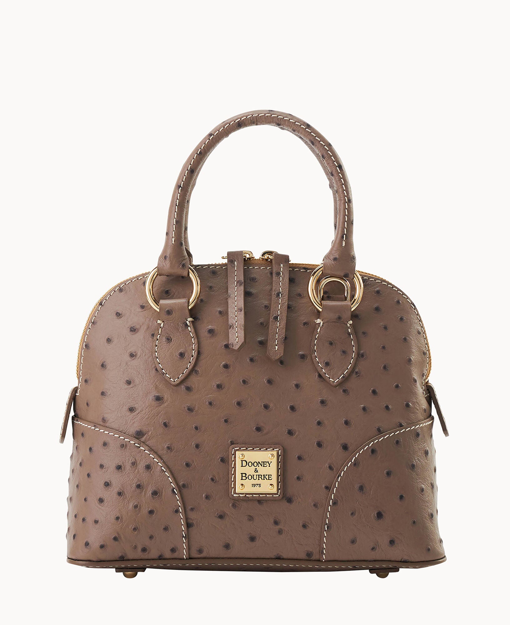 Ostrich Small Satchel – Dooney & Bourke