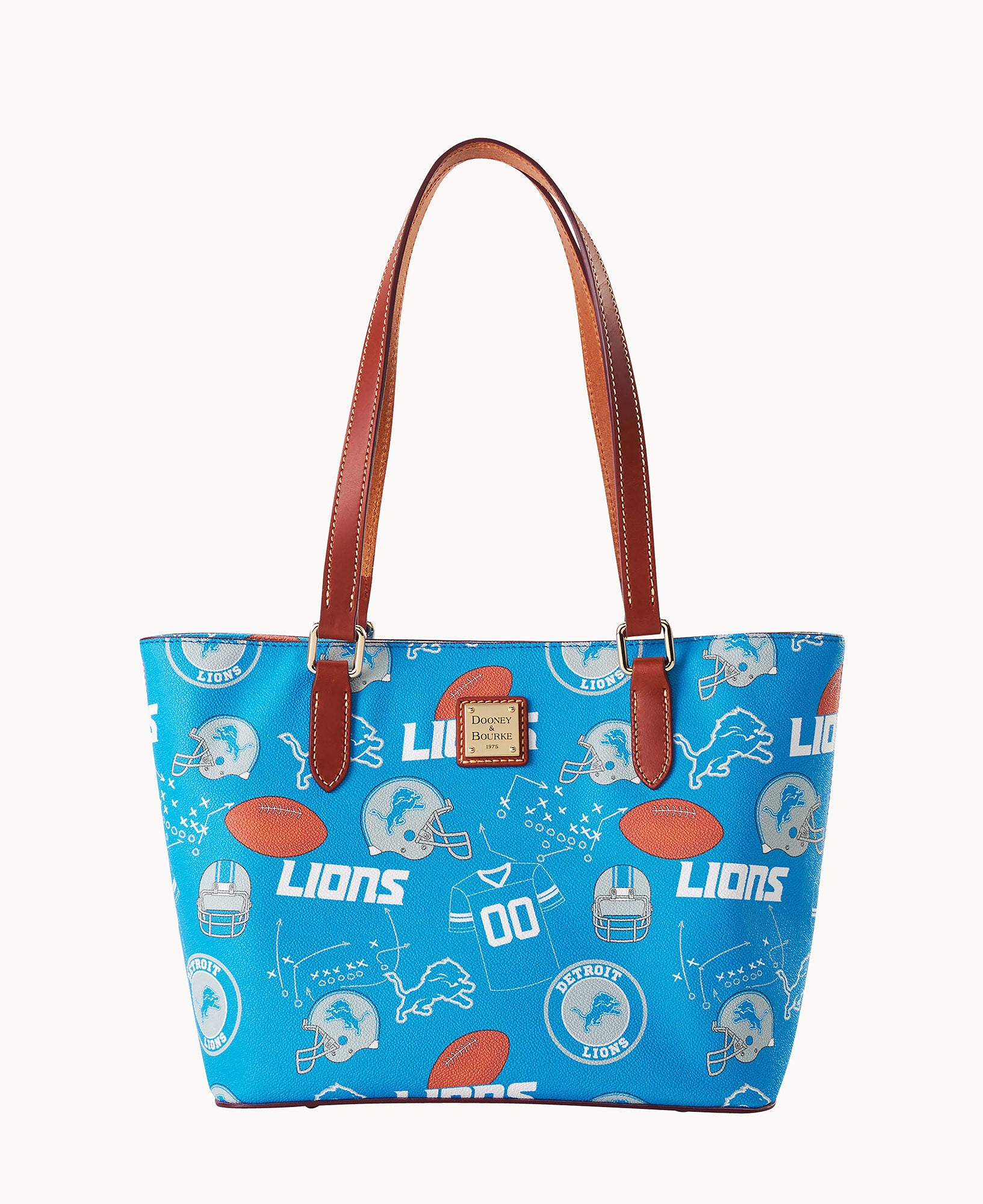 NFL Lions Small Jessie Tote – Dooney & Bourke
