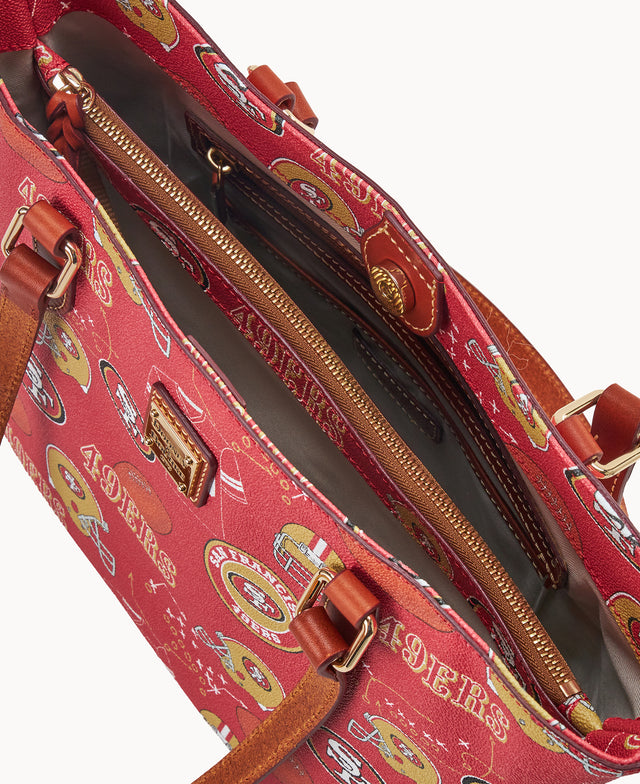 NFL 49ERS Small Jessie Tote