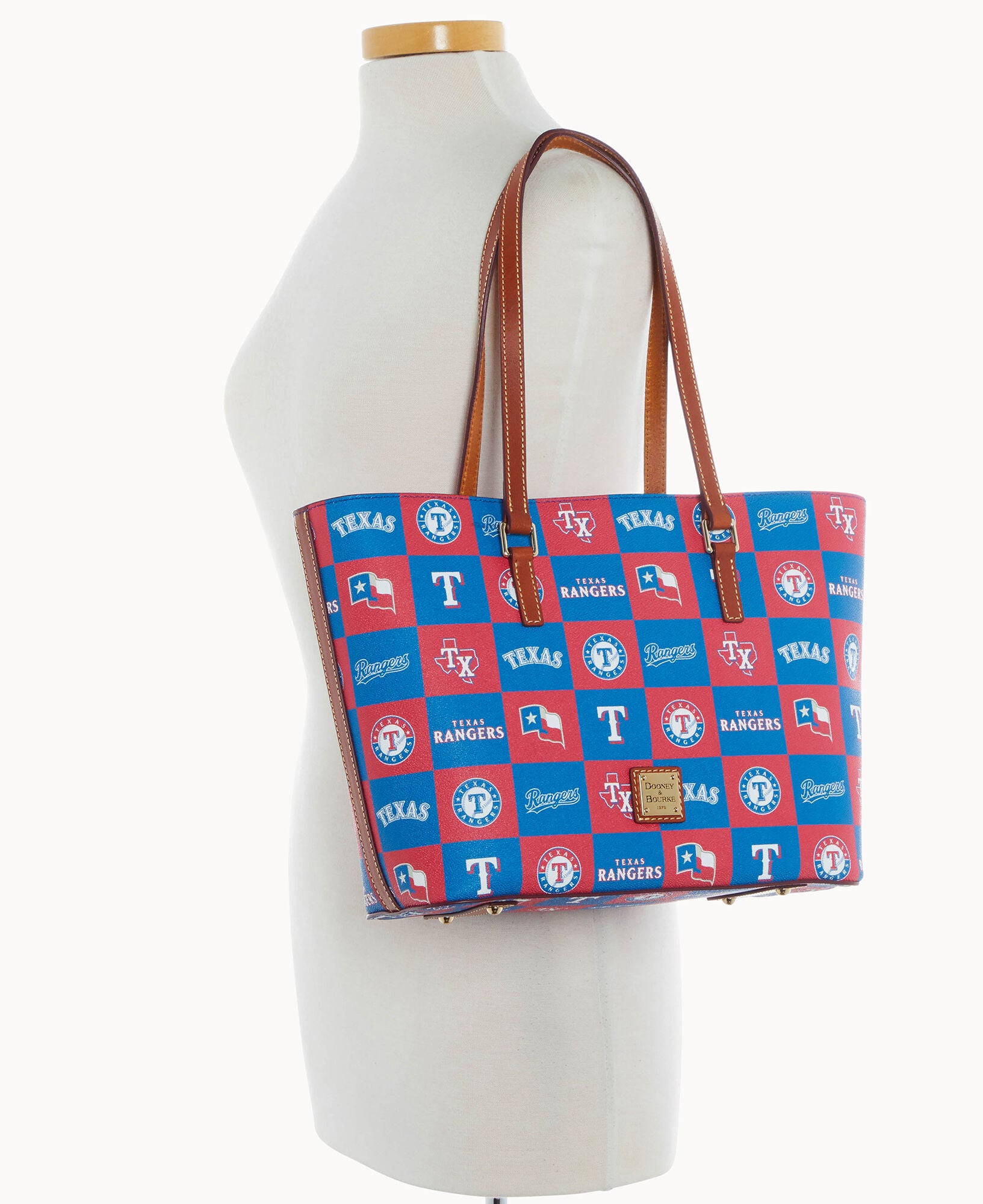 MLB Rangers Zip Tote – Dooney & Bourke
