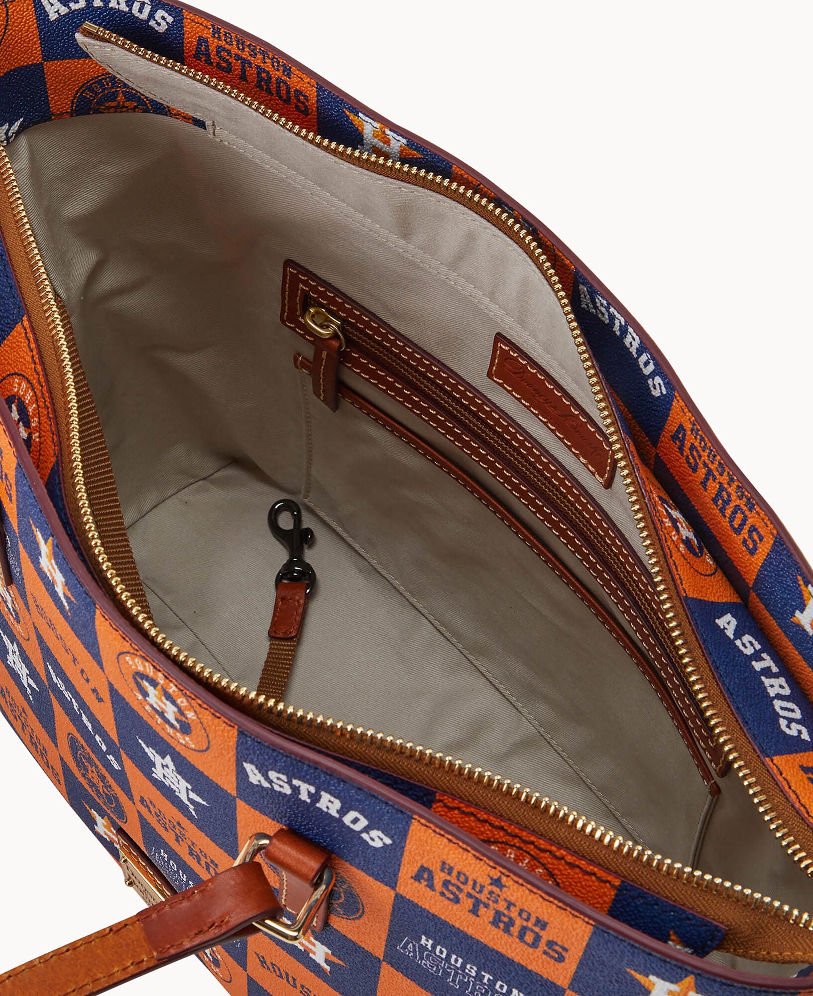 MLB Astros Zip Tote – Dooney & Bourke MLB Astros Zip Tote – Dooney & Bourke