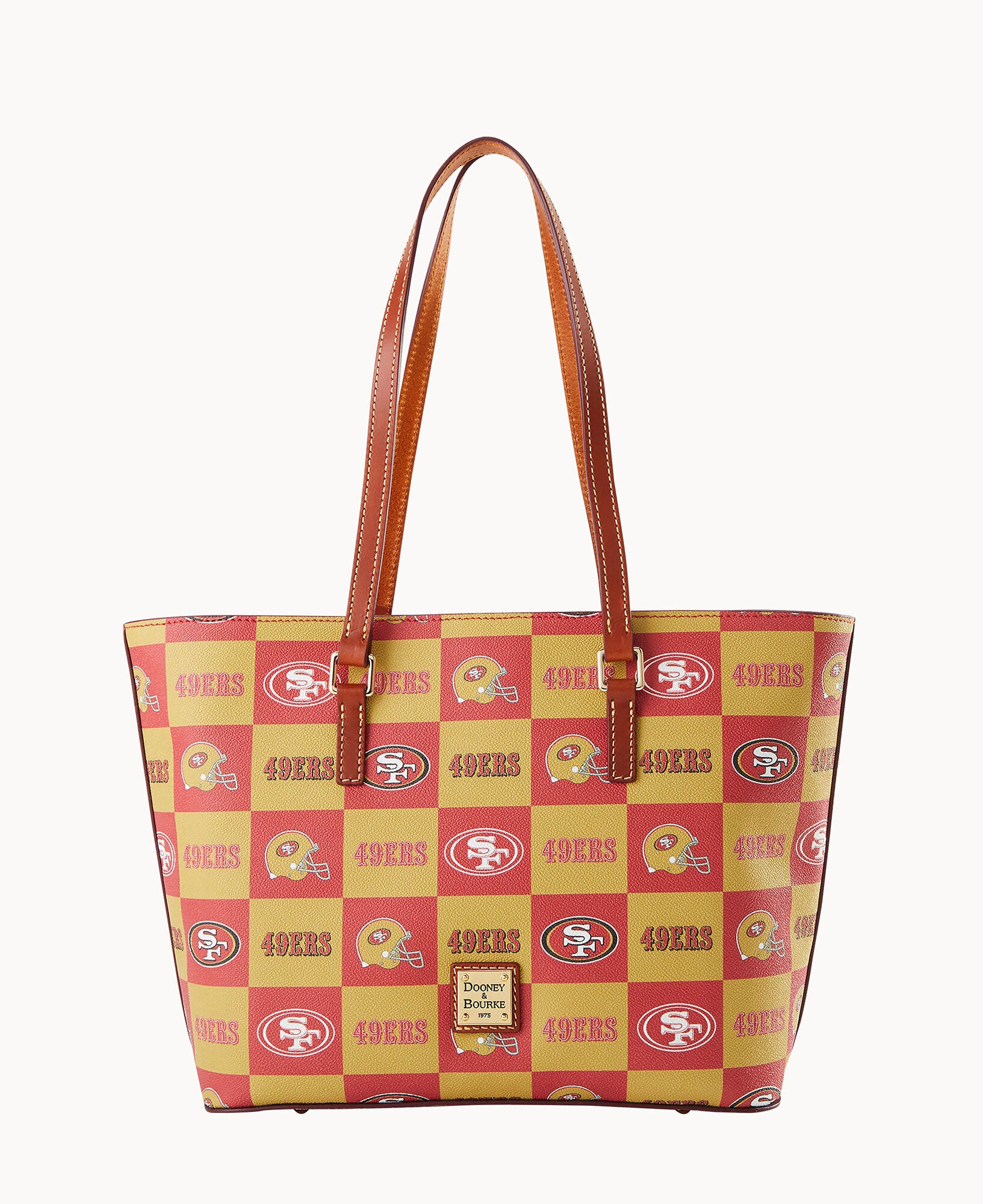 NFL アメフト　フォーティナイナーズ　2wayバッグ NFL 49ERS Zip Tote – Dooney & Bourke