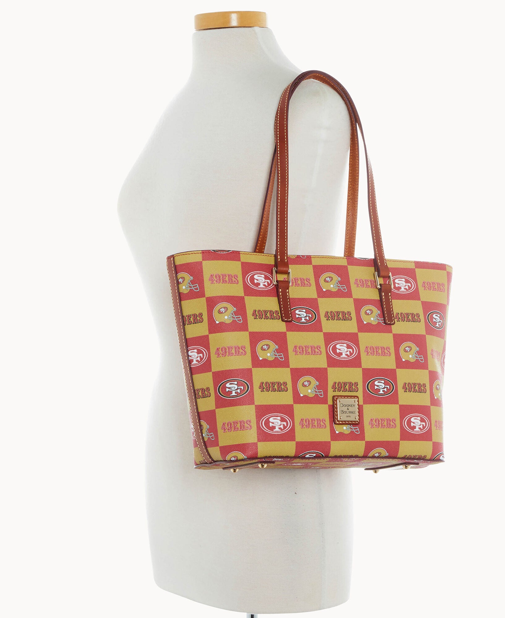 NFL 49ERS Zip Tote – Dooney & Bourke