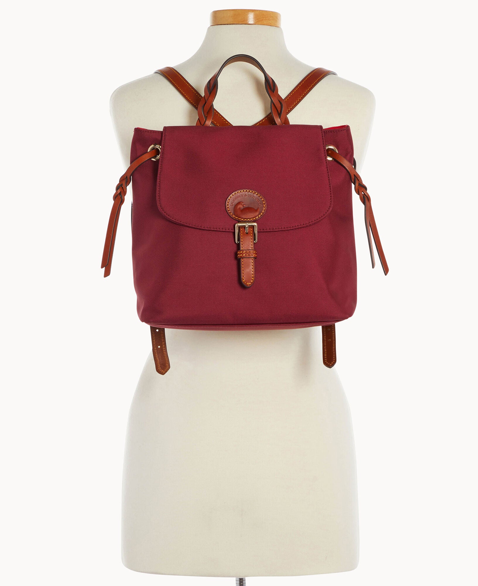 Nylon Flap Backpack – Dooney & Bourke