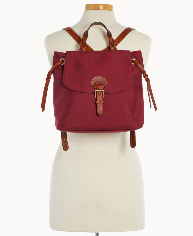 Nylon Flap Backpack – Dooney & Bourke