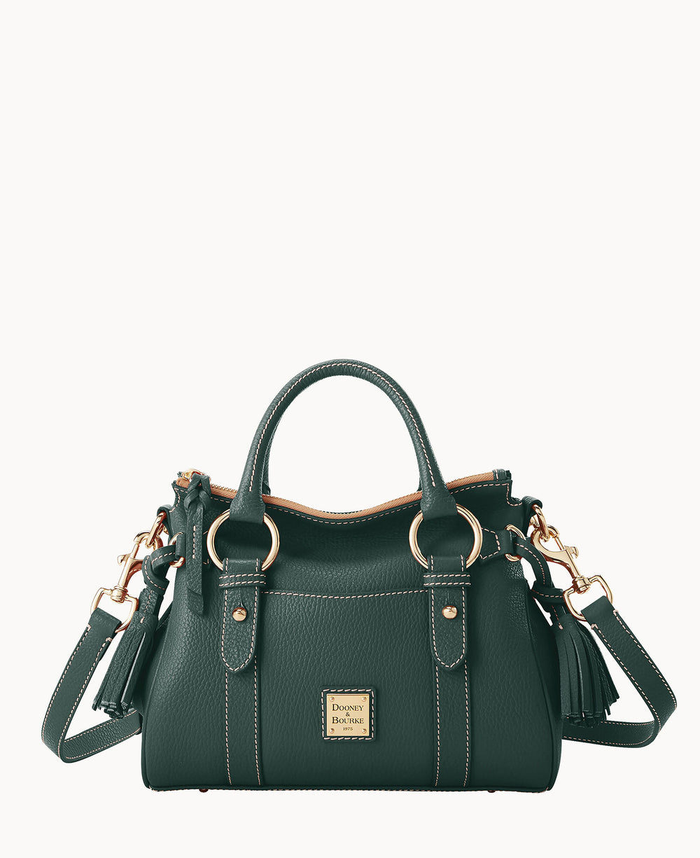 Lucca Leather Satchel With Pocket
