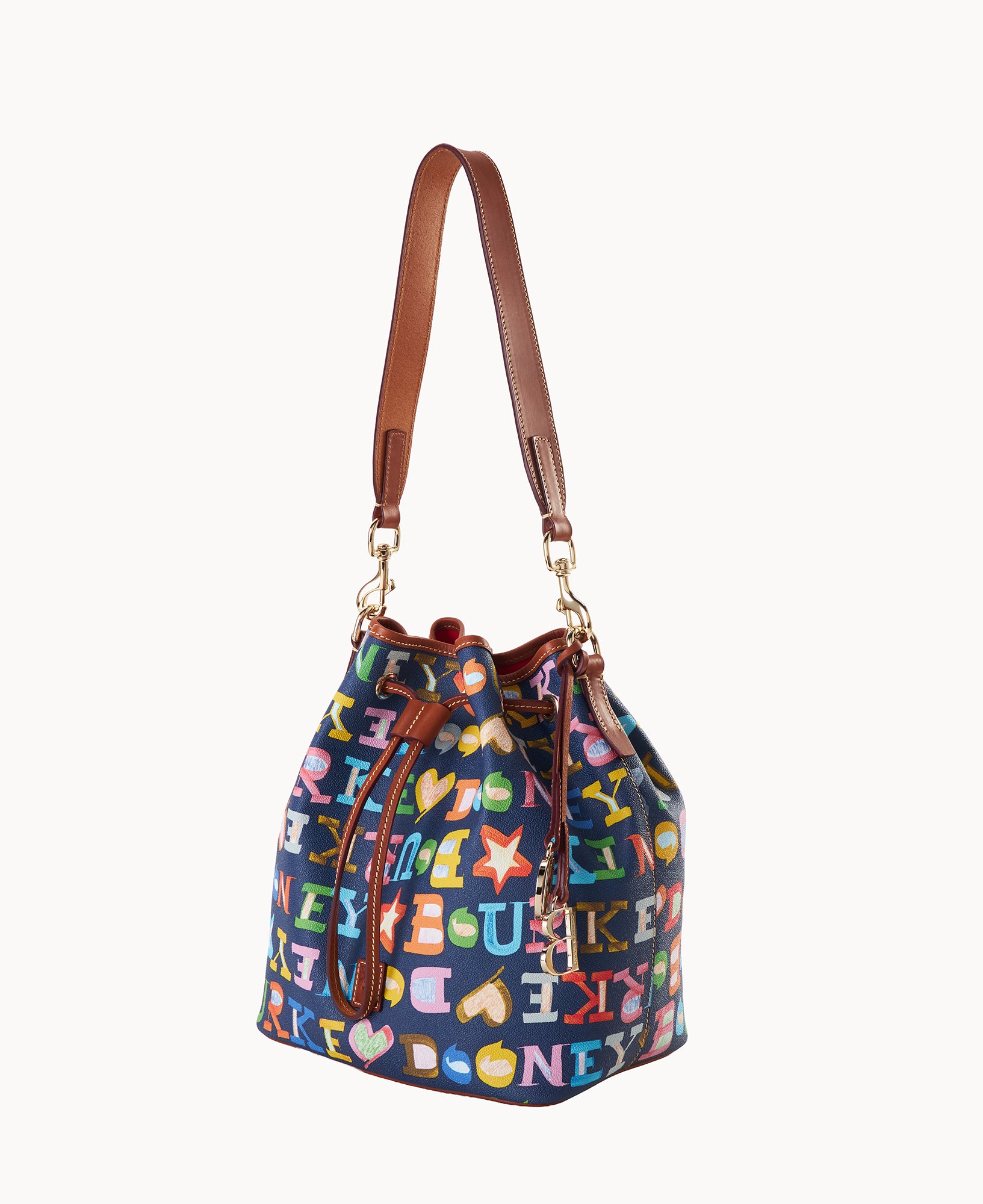 Doodle II Coated Cotton Drawstring – Dooney & Bourke