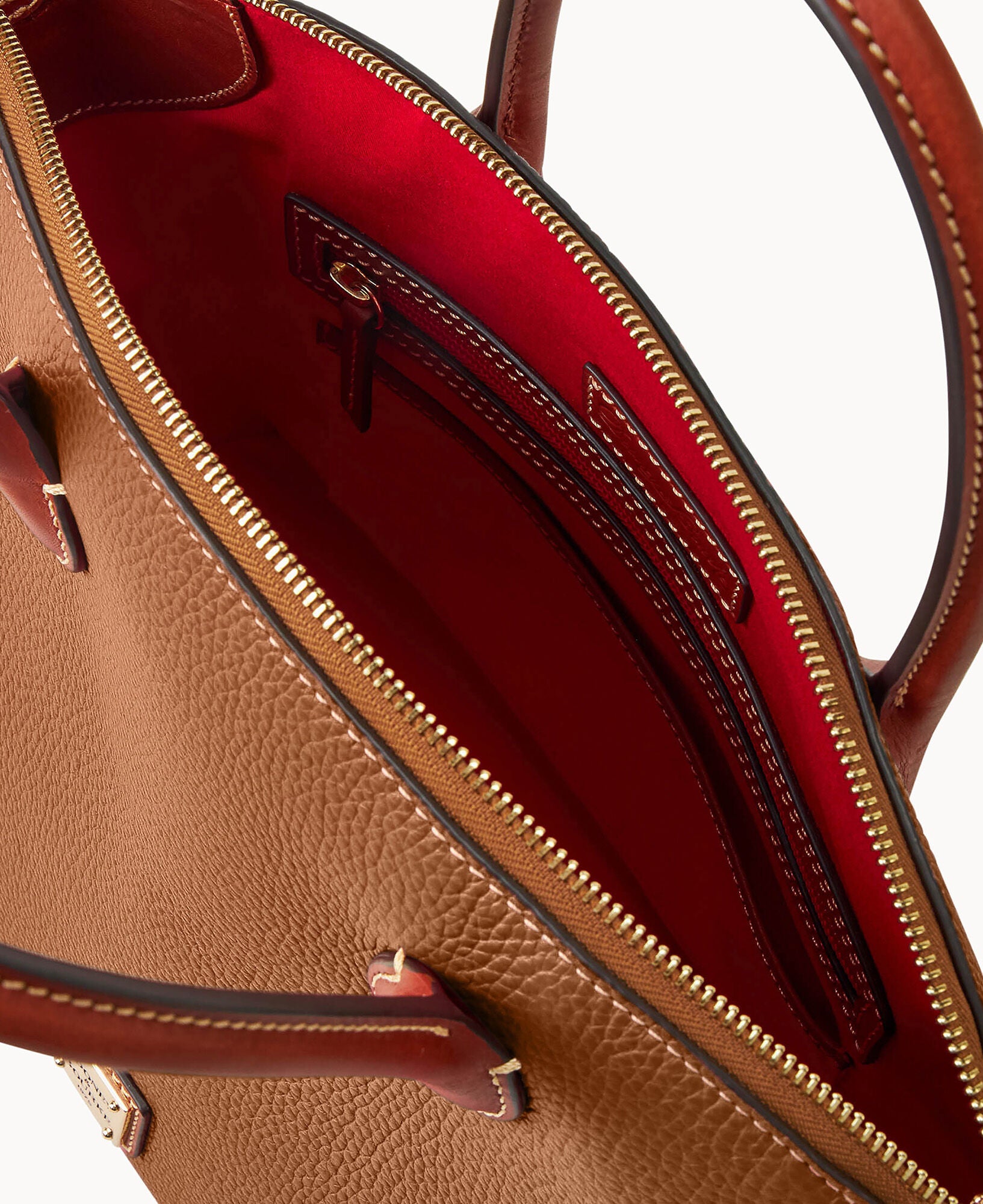 Pebble Grain Domed Satchel – Dooney & Bourke