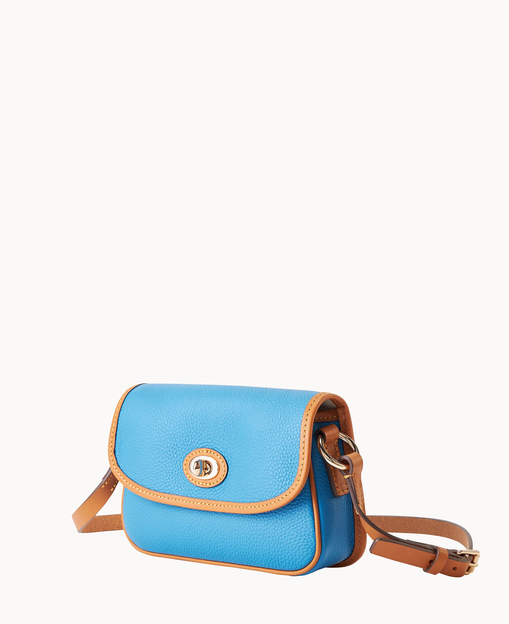 Pebble Grain Turnlock Crossbody 22 – Dooney & Bourke