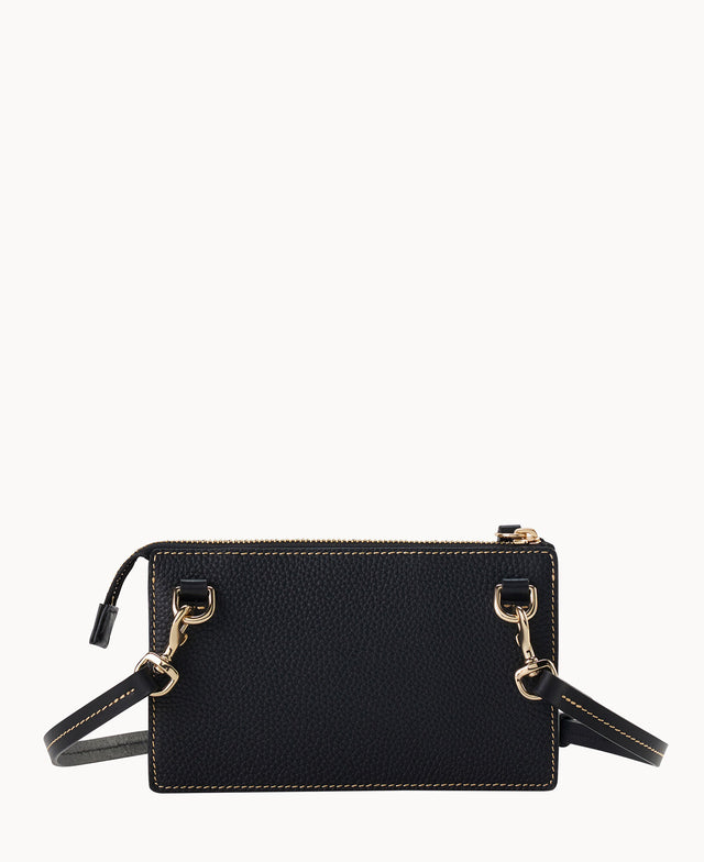 Pebble Grain Multi Zip Crossbody
