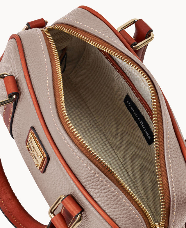 Dooney & Bourke Pebble Grain Darcy Satchel Color Brown Tmoro Retail $388 Dooney & Bourke Pebble Grain Darcy Satchel Color Brown Tmoro Retail $388