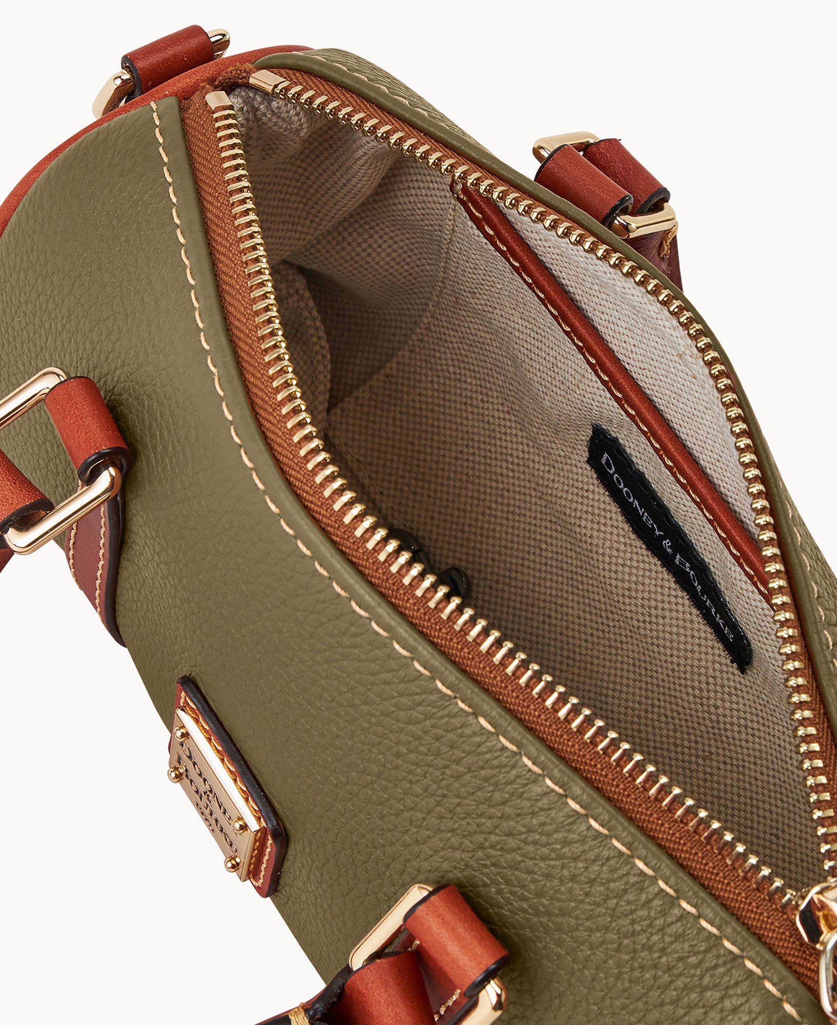 Pebble Grain Crossbody Barrel Satchel 20 – Dooney & Bourke