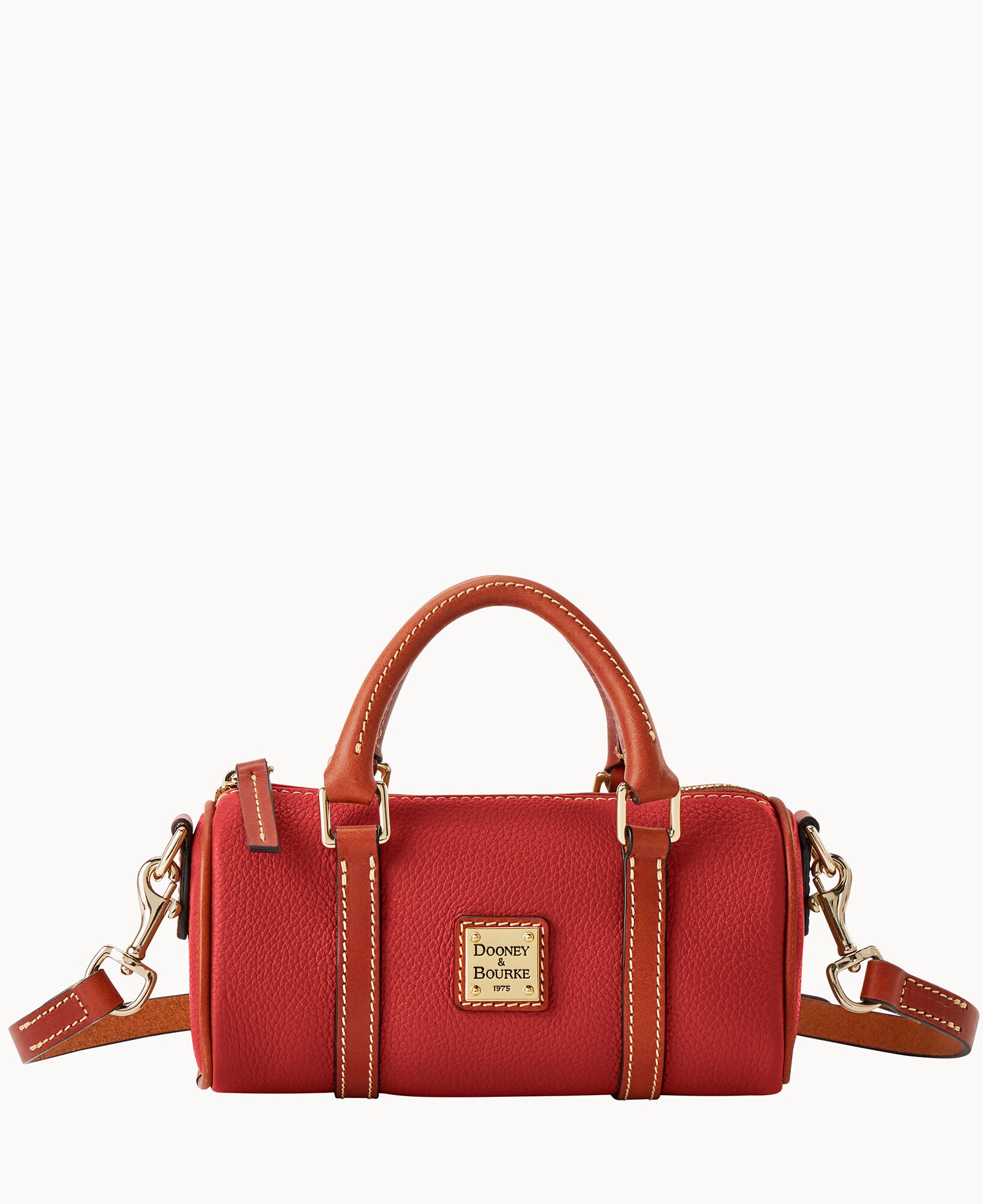 Pebble Grain Crossbody Barrel Satchel 20 – Dooney & Bourke